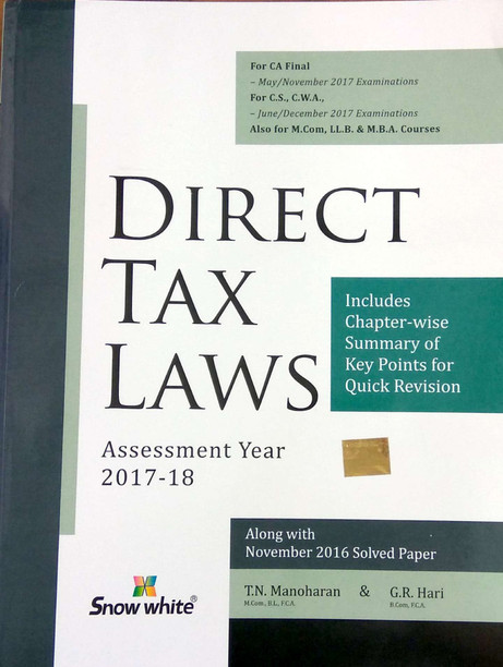 tn manoharan tax book for ipcc